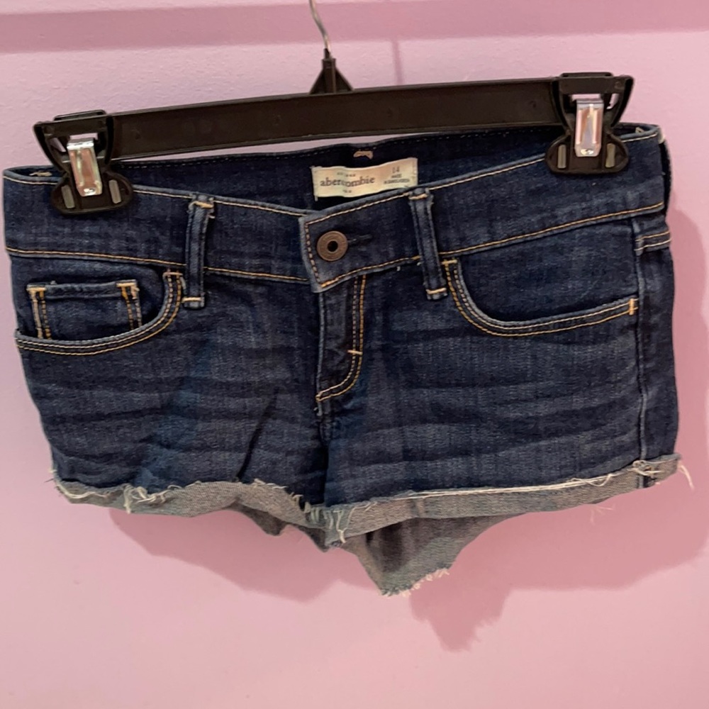 Abercrombie kids denim shorts